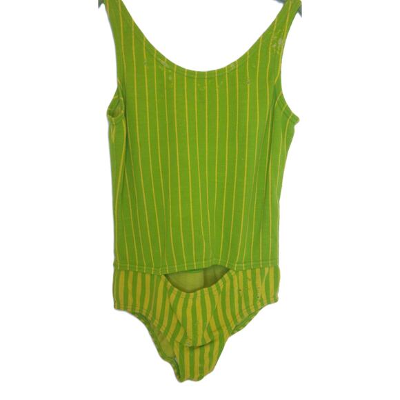 Rudi Gernreich Harmon Knit Wear Avant Garde Cut Out Swimsuit Bathing Suit 14 - Picture 1 of 13